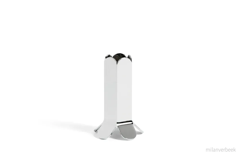 HAY – Arcs Candleholder Small H9 cm (Mirror) – Mirror – S v:2522511