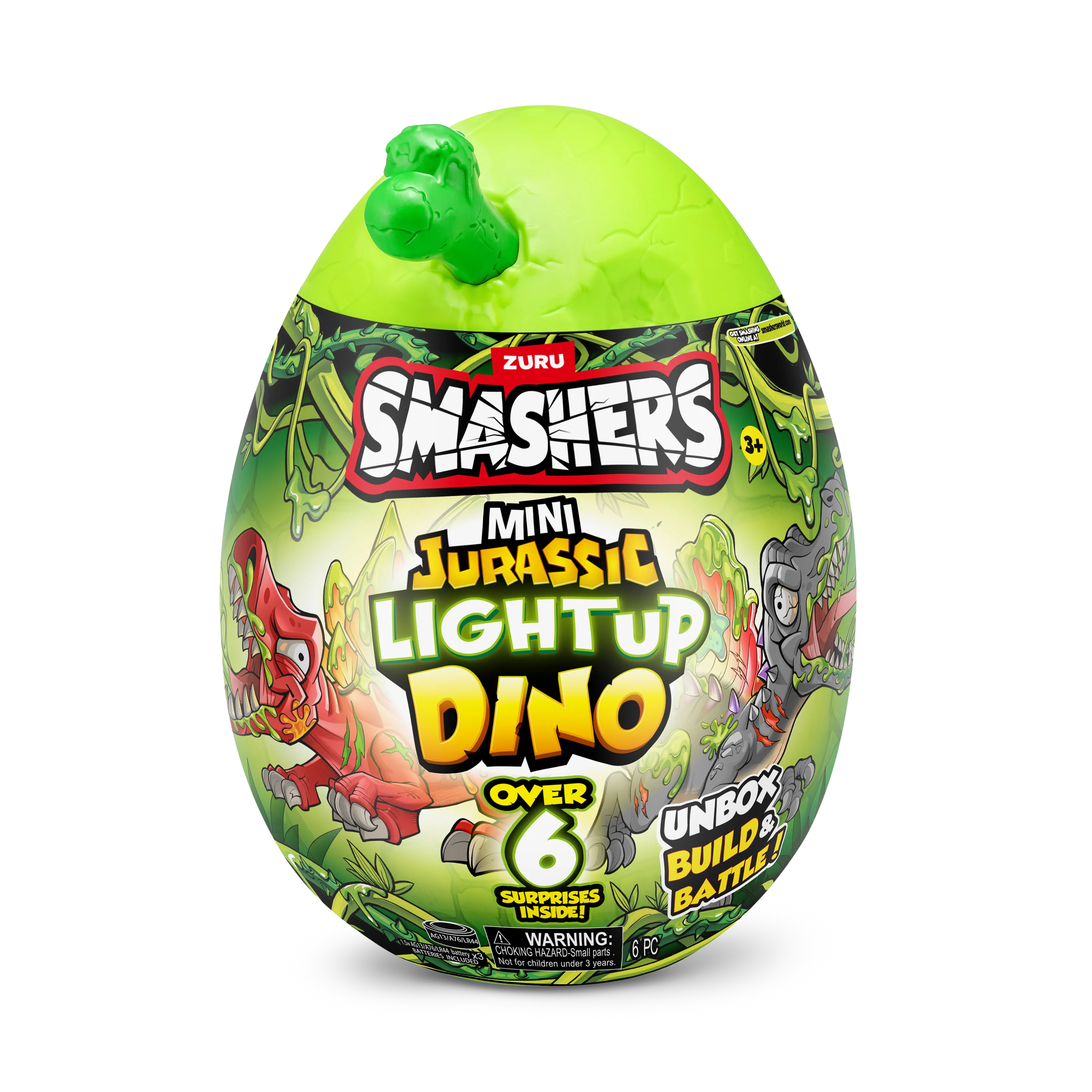 Smashers - Mini Jurassic Light Up Dino Egg v:5957395