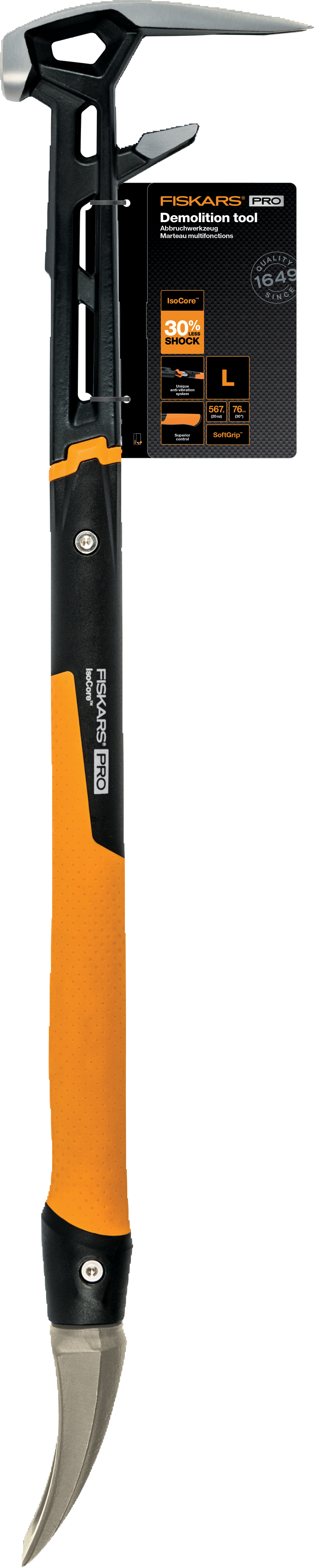 Fiskars – IsoCore Demolition Tool – L – Gratis frakt v:1250992