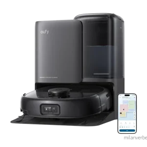Eufy – Omni E25 Robotstøvsuger og Mopp med Automatisk Tømming og Rengjøring (Svart) – Gratis frakt v:6723498 Eufy – Omni E25 Robotstøvsuger og Mopp med Automatisk Tømming og Rengjøring (Svart) – Gratis frakt v:6723498