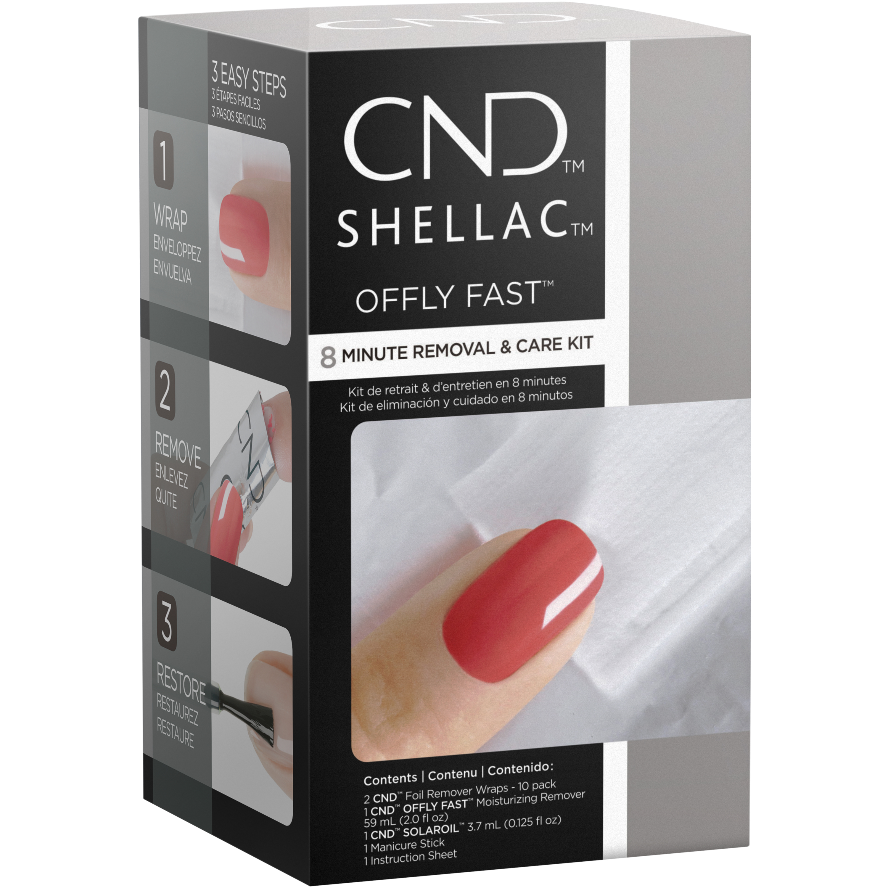 CND – Remover Wraps – 10 pcs v:7675737 CND – Remover Wraps – 10 pcs v:7675737