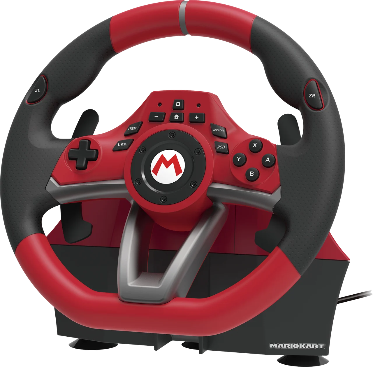 Hori - Switch Mario Kart Racing Wheel Pro Deluxe - Gratis frakt v:6606790