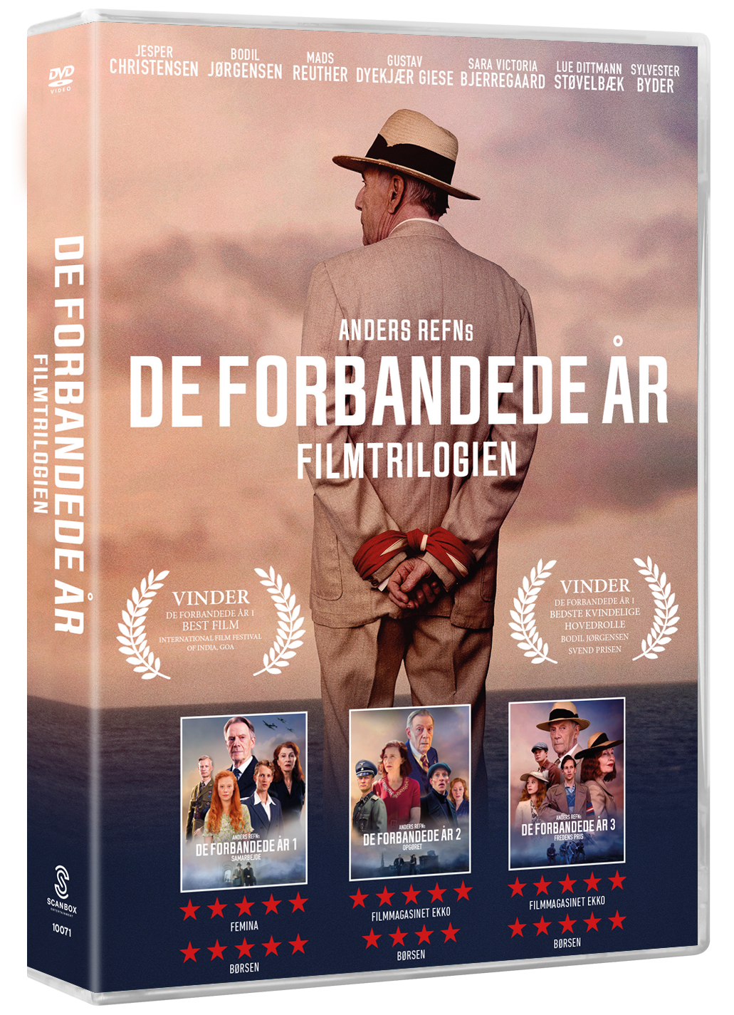 De Forbandede År – Filmtrilogien - DVD - Standard v:5002031