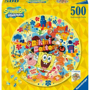 Ravensburger – Sponge Bob 500p round (12001657) v:7285579