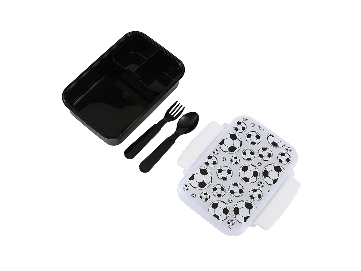 iTotal - Lunch Box with Cutlery - Football (ID2023) v:8190048