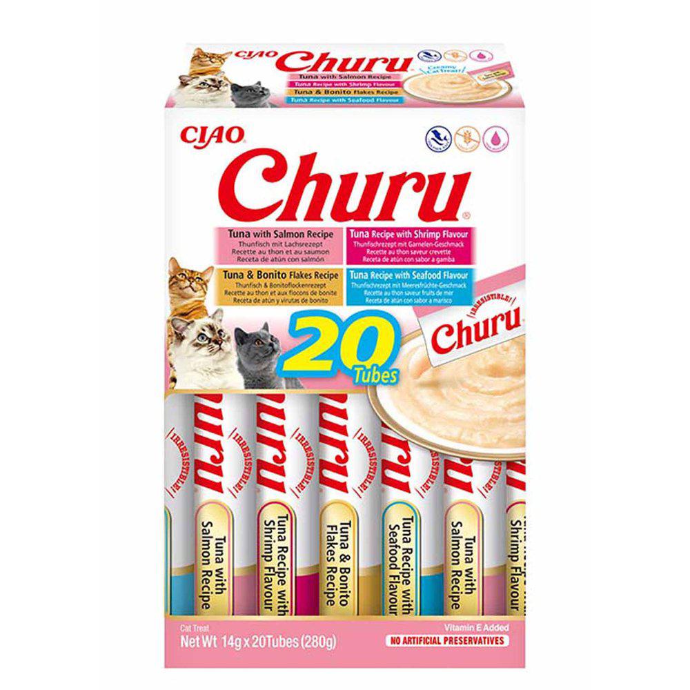 CHURU – Seafood Varieties 20pcs 14gr x 20 v:4672974