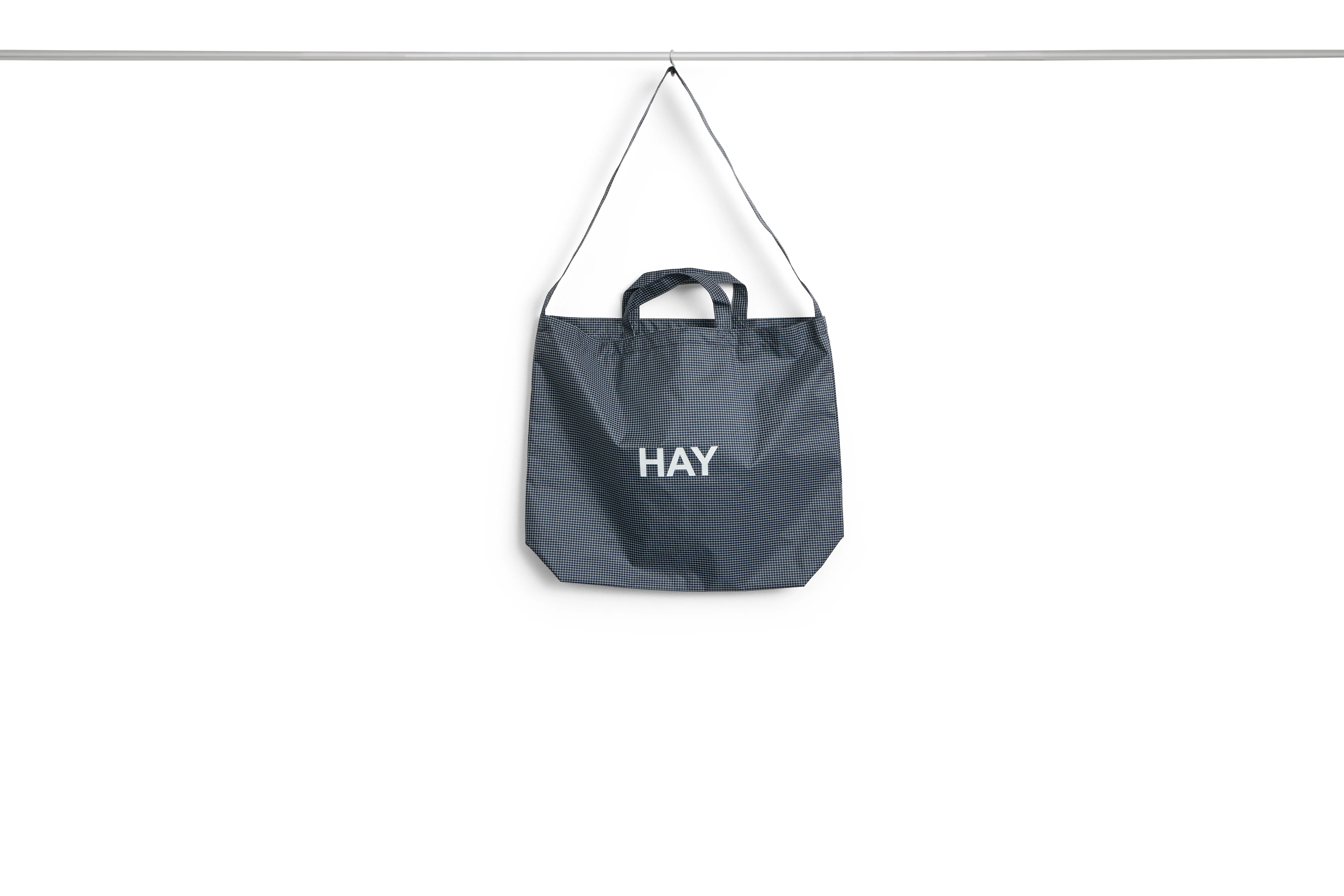 HAY – Grid Crossover Bag – Medium – Mørkeblå – Dark Blue v:5386891