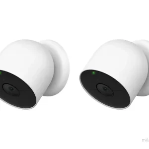 Google – Nest Cam 2PK (outdoor or indoor, battery) – Gratis frakt v:7090489