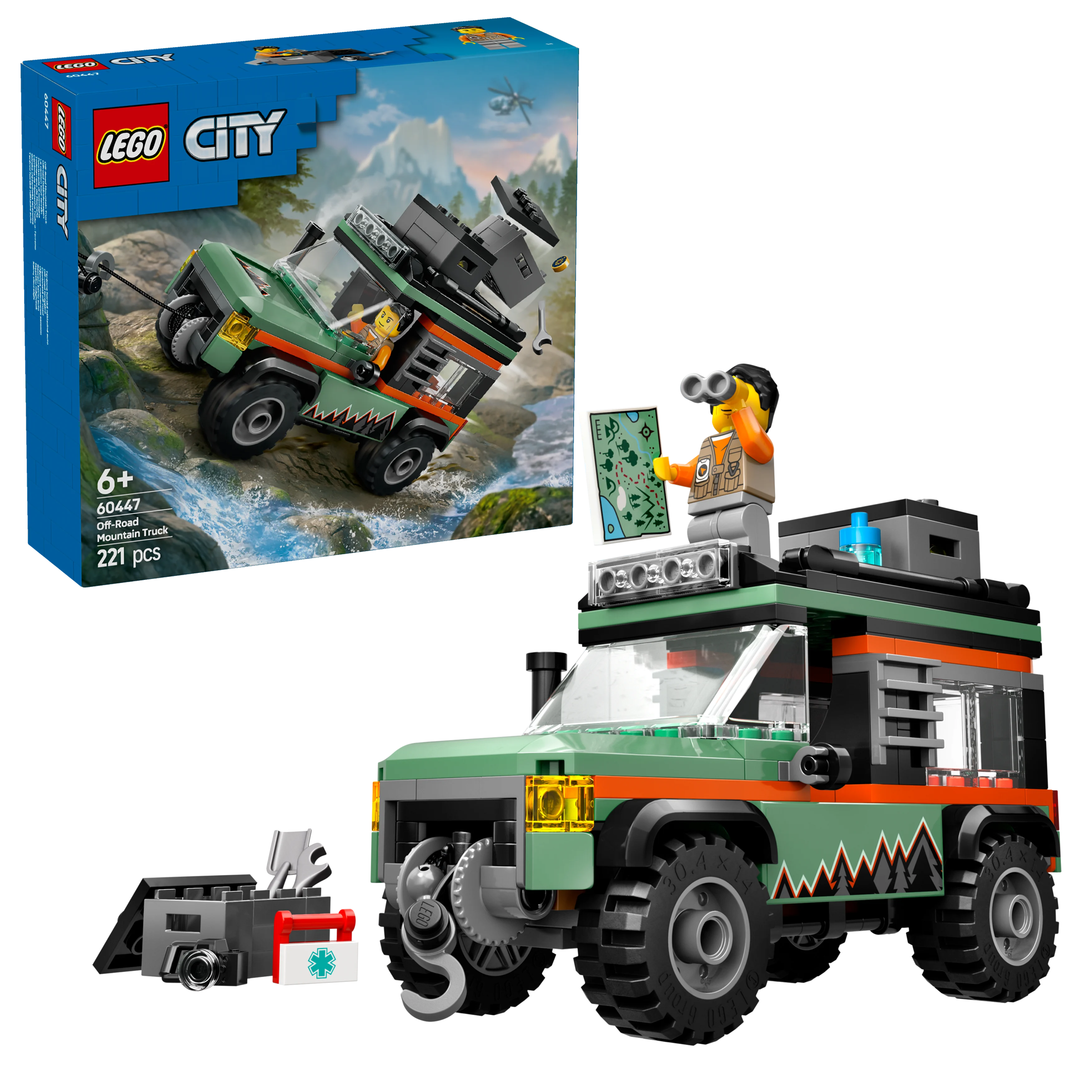 LEGO - City - Firehjulsdrevet Terrengbil (60447) v:1728334