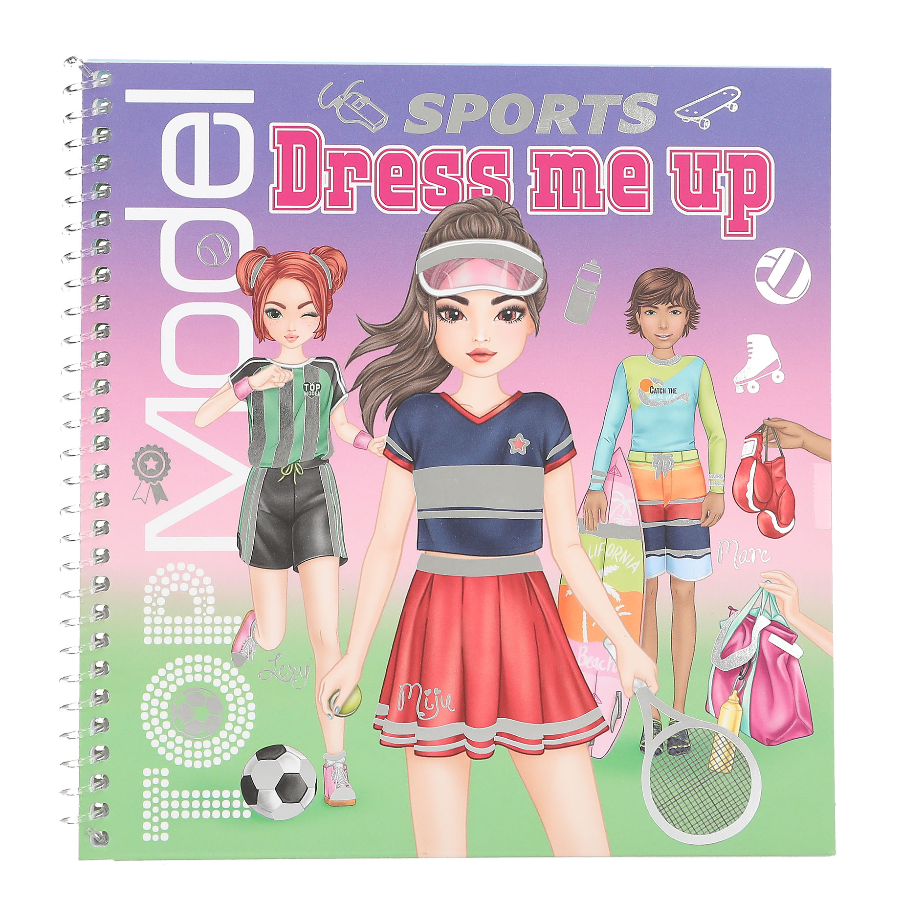 Topmodel – Dress Me Up Sport Klistremerkebok v:2966163