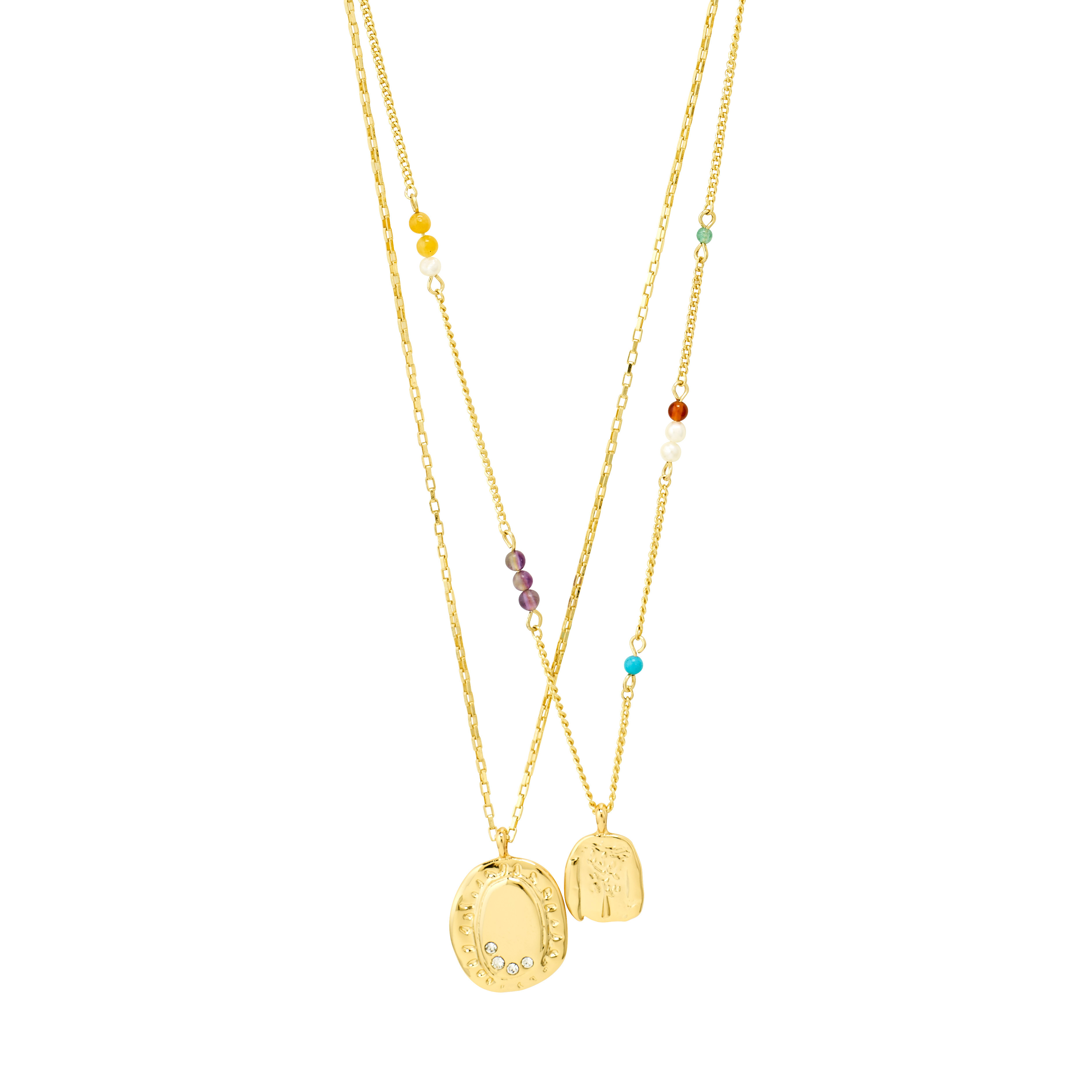 PILGRIM – HERE Necklace – Gold Plated – 38/40 cm + 12 cm Extension – Gratis frakt v:4691379 PILGRIM – HERE Necklace – Gold Plated – 38/40 cm + 12 cm Extension – Gratis frakt v:4691379