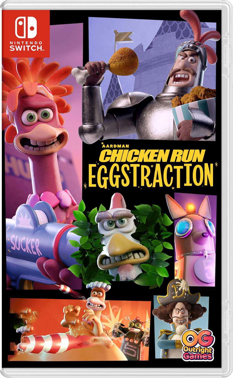 Chicken Run: Eggstraction - Nintendo Switch - Engelsk - Standard v:6713849