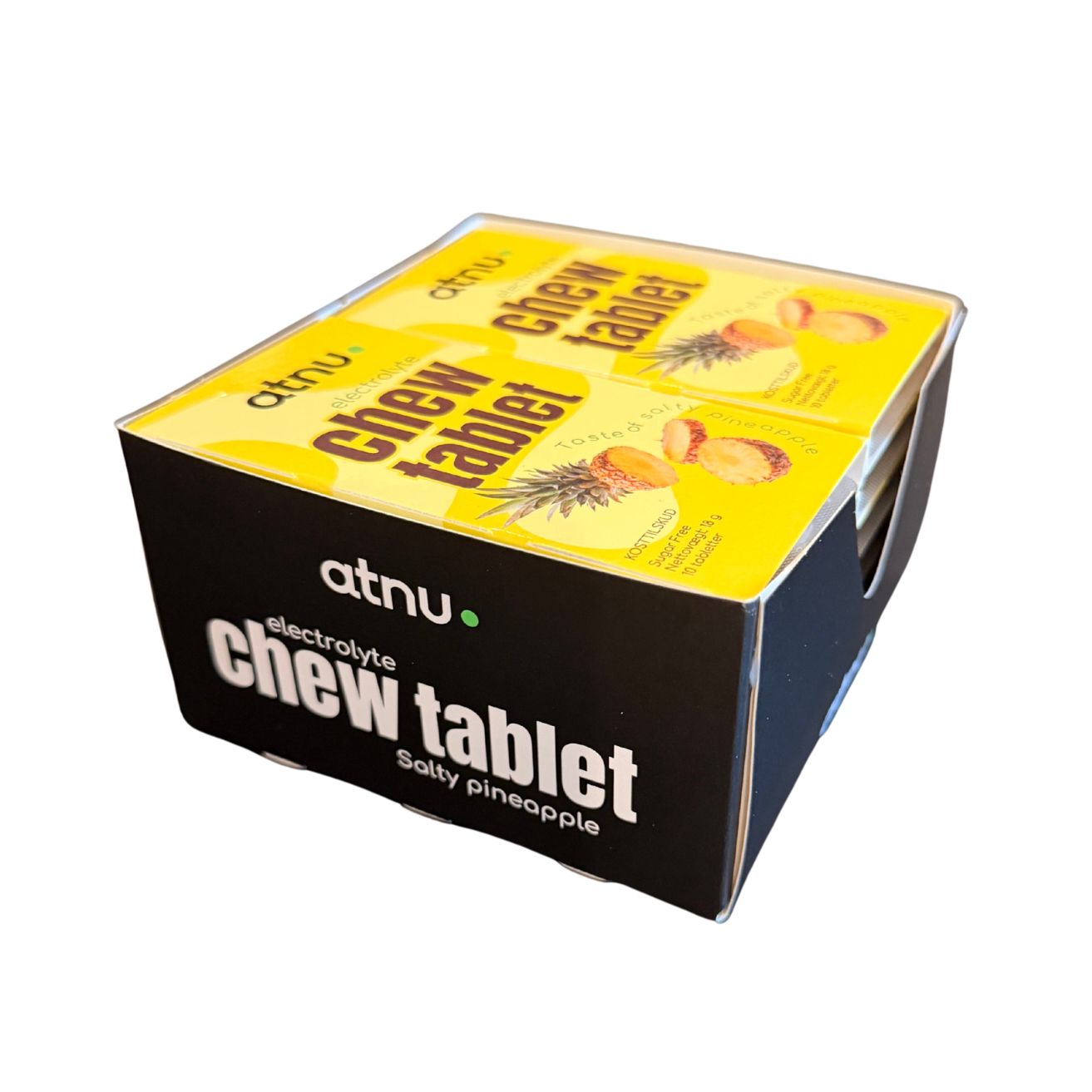 Atnu – Electrolyte Chew Tablet Pineapple Box – 12 psc v:5383154