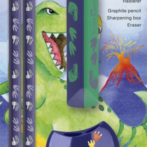 Faber-Castell – Pencil Set Dinosaur GP + Accessories (111519) v:3257511