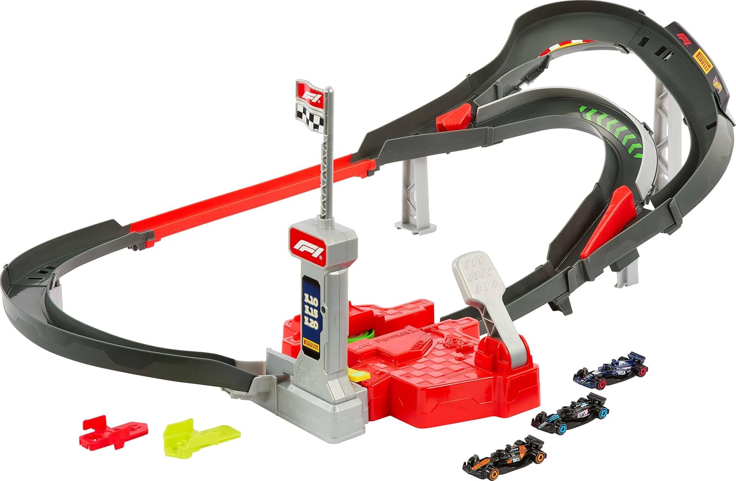 Hot Wheels - F1 Racing Sprint Trackset (JDY15) - Gratis frakt v:8890848