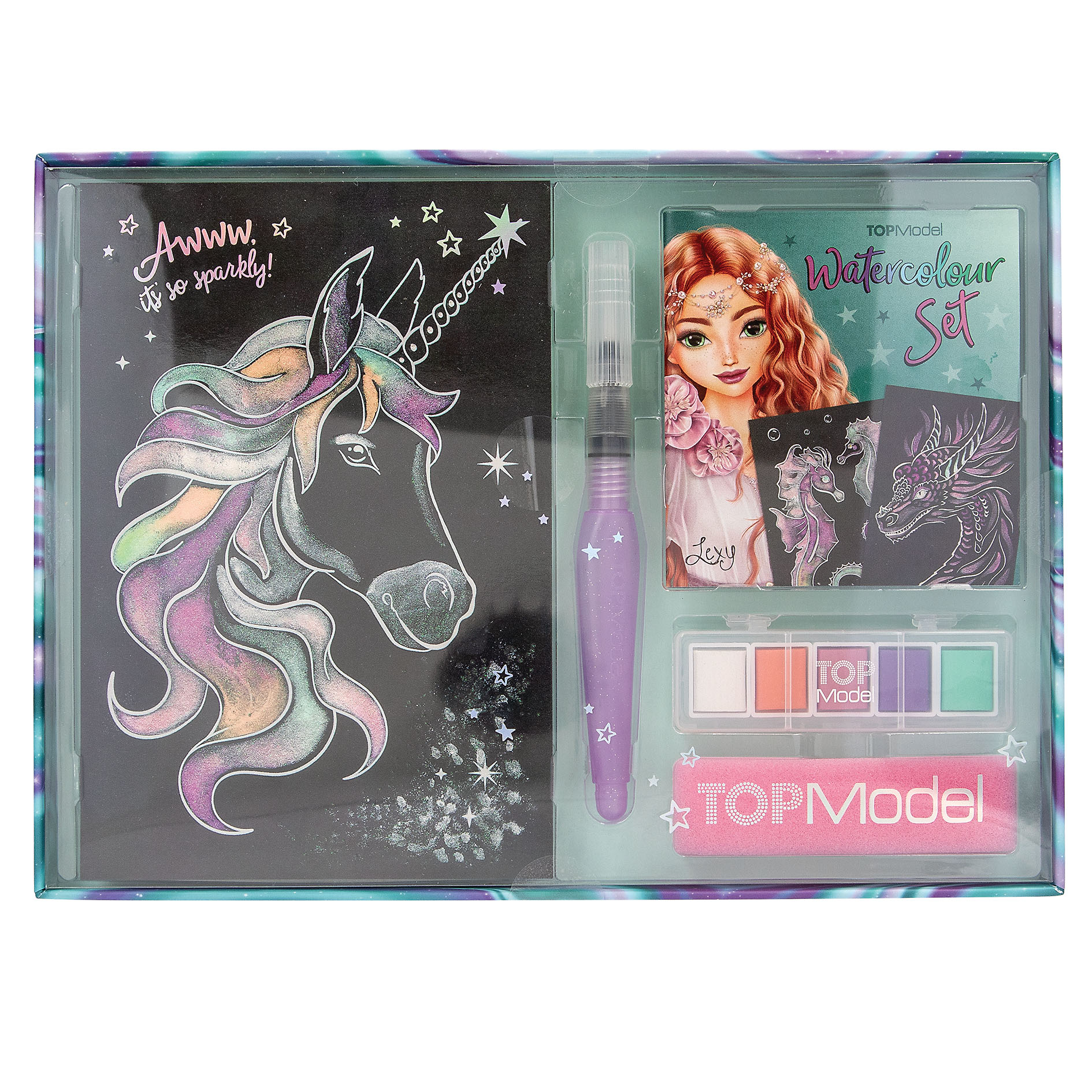 Topmodel – Metallic Vannfarge Sett v:8442889 Topmodel – Metallic Vannfarge Sett v:8442889