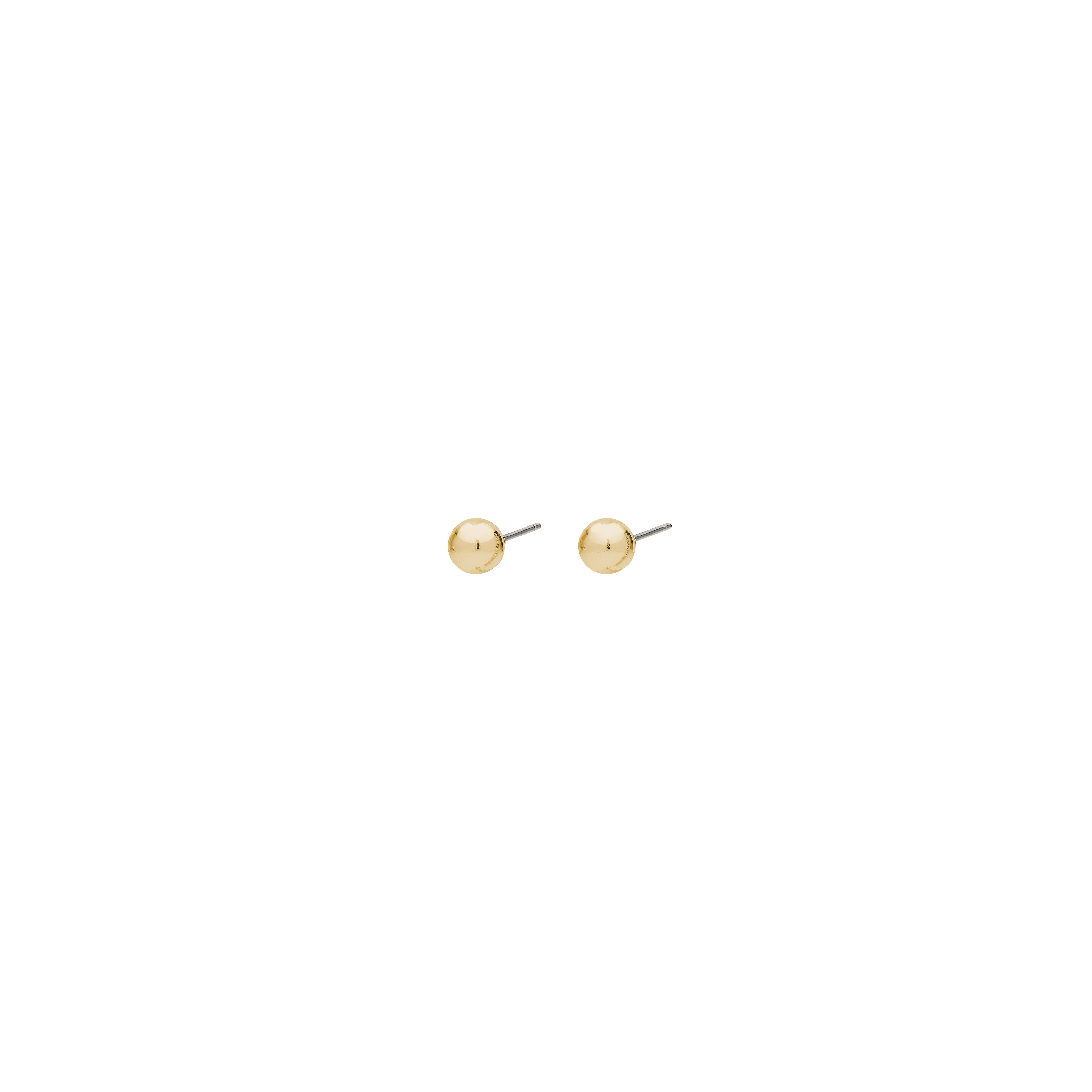 PILGRIM - MOLLY Earstuds - Gold Plated - Diameter: 3 mm v:5976061