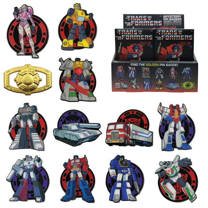 Transformers – Mystery Pin Badge Individual (Assorted) v:6391965 Transformers – Mystery Pin Badge Individual (Assorted) v:6391965
