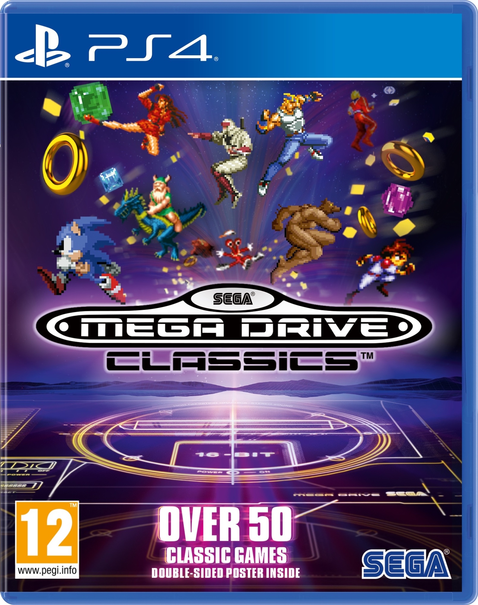 Sega Megadrive Collection - PlayStation 4 - Engelsk - Standard v:7400885