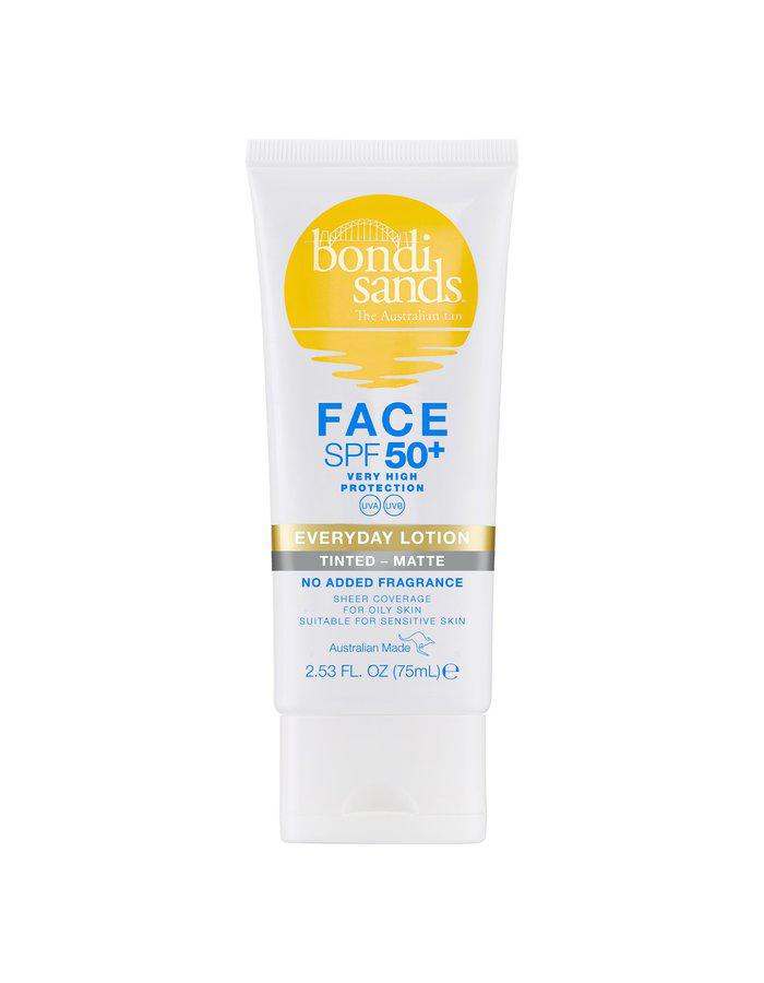 Bondi Sands - Everyday Matte Tinted Face Lotion - SPF 50+ - 75 ml v:6143078