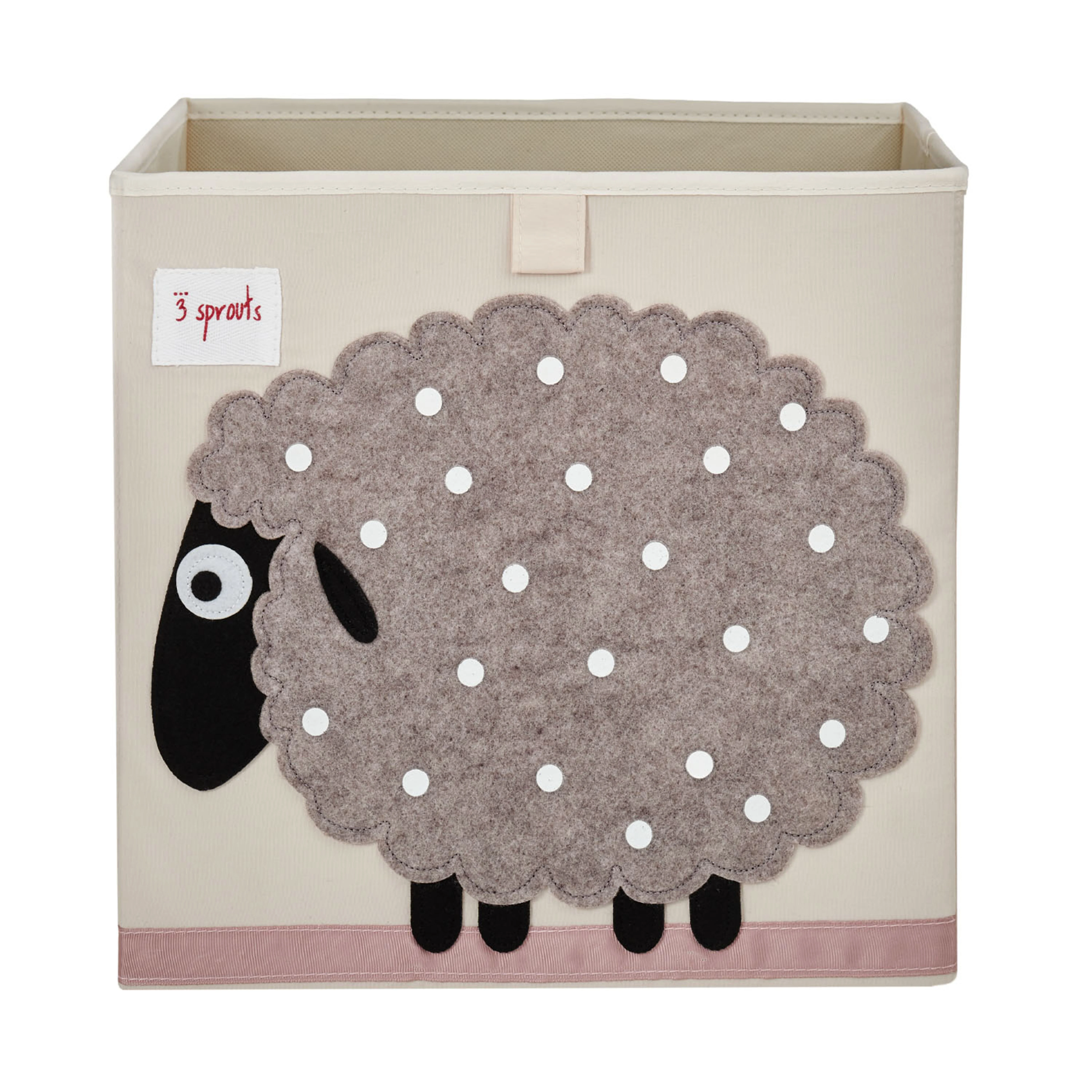 3 Sprouts - Storage Box - Beige Sheep - Beige Sheep v:6068682