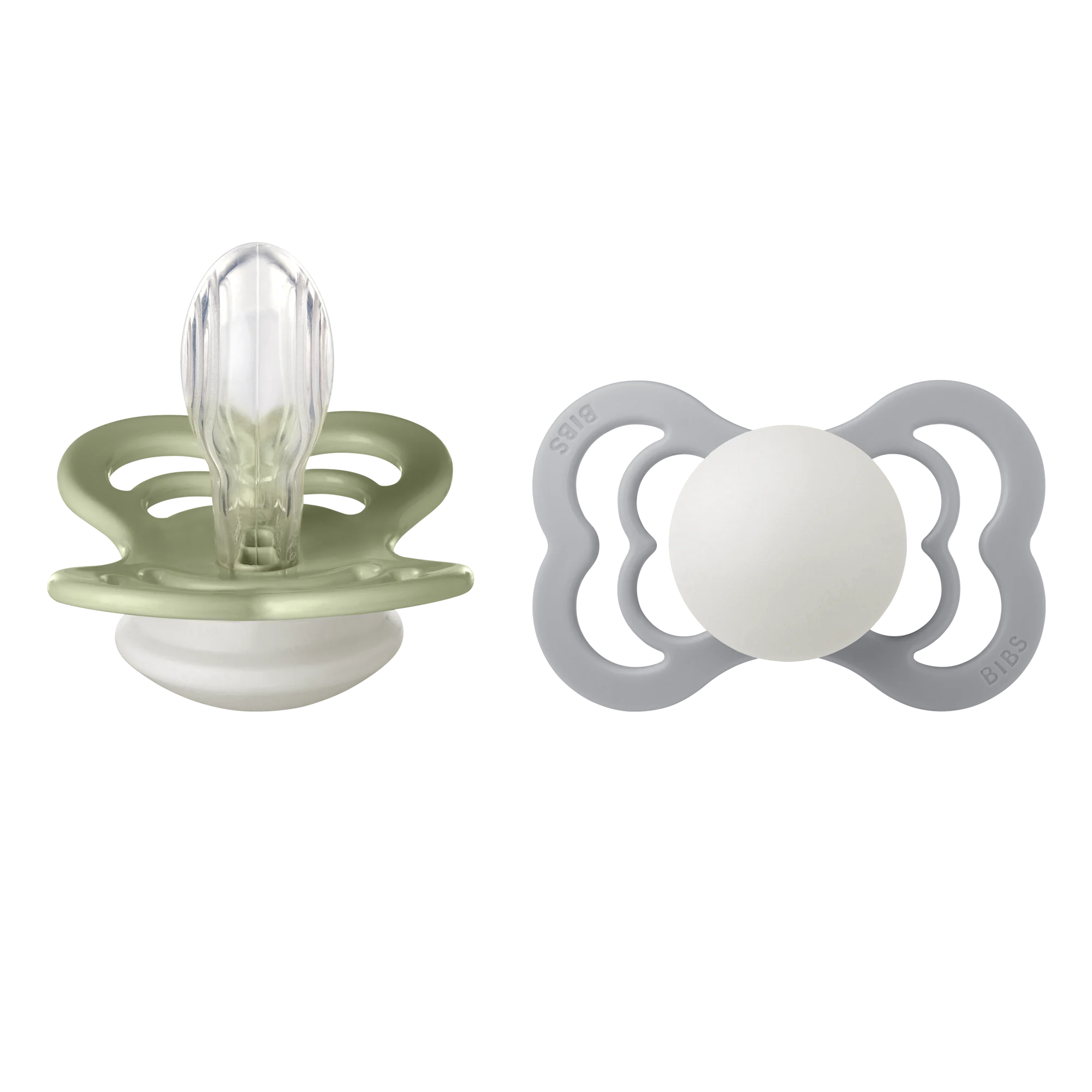 BIBS – Pacifier Supreme 2 Pack – Sage Glow/Cloud Glow – Size 2 v:4810396 BIBS – Pacifier Supreme 2 Pack – Sage Glow/Cloud Glow – Size 2 v:4810396