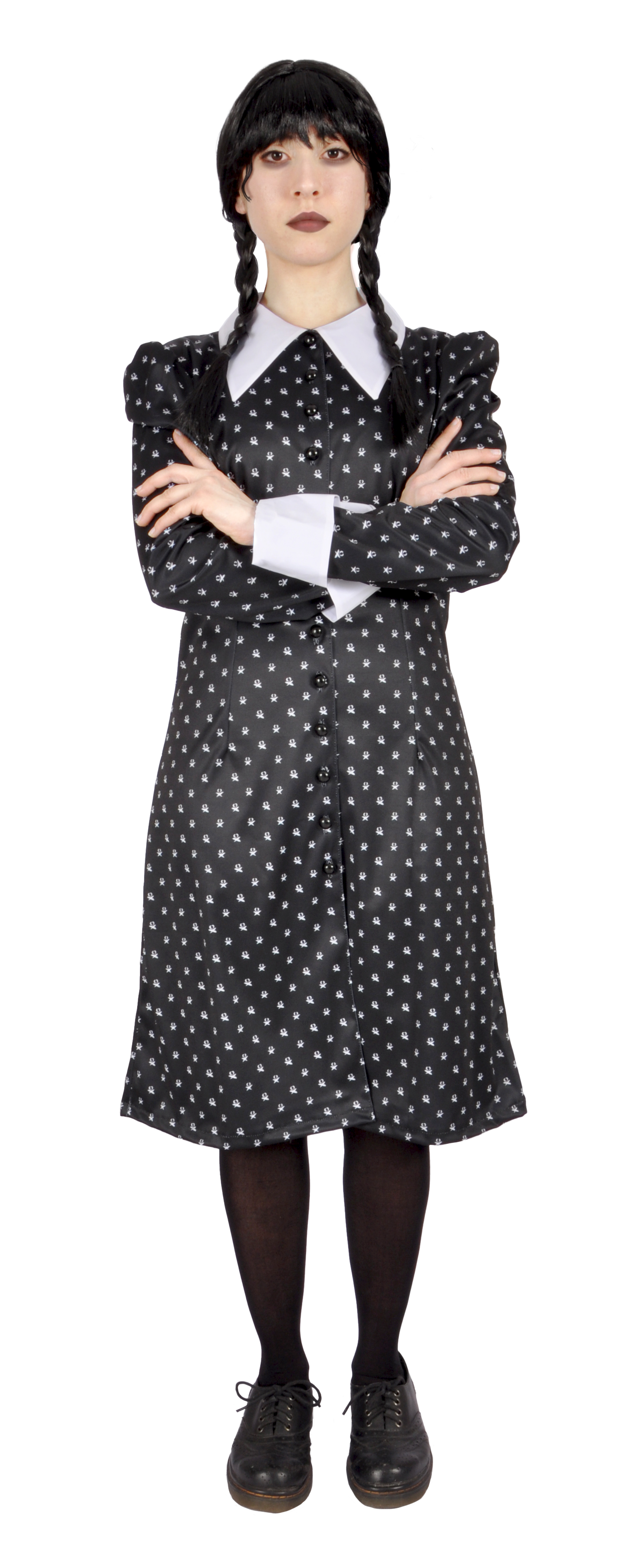 Wednesday Costume Ages 9-10 (11322.M) v:8567445