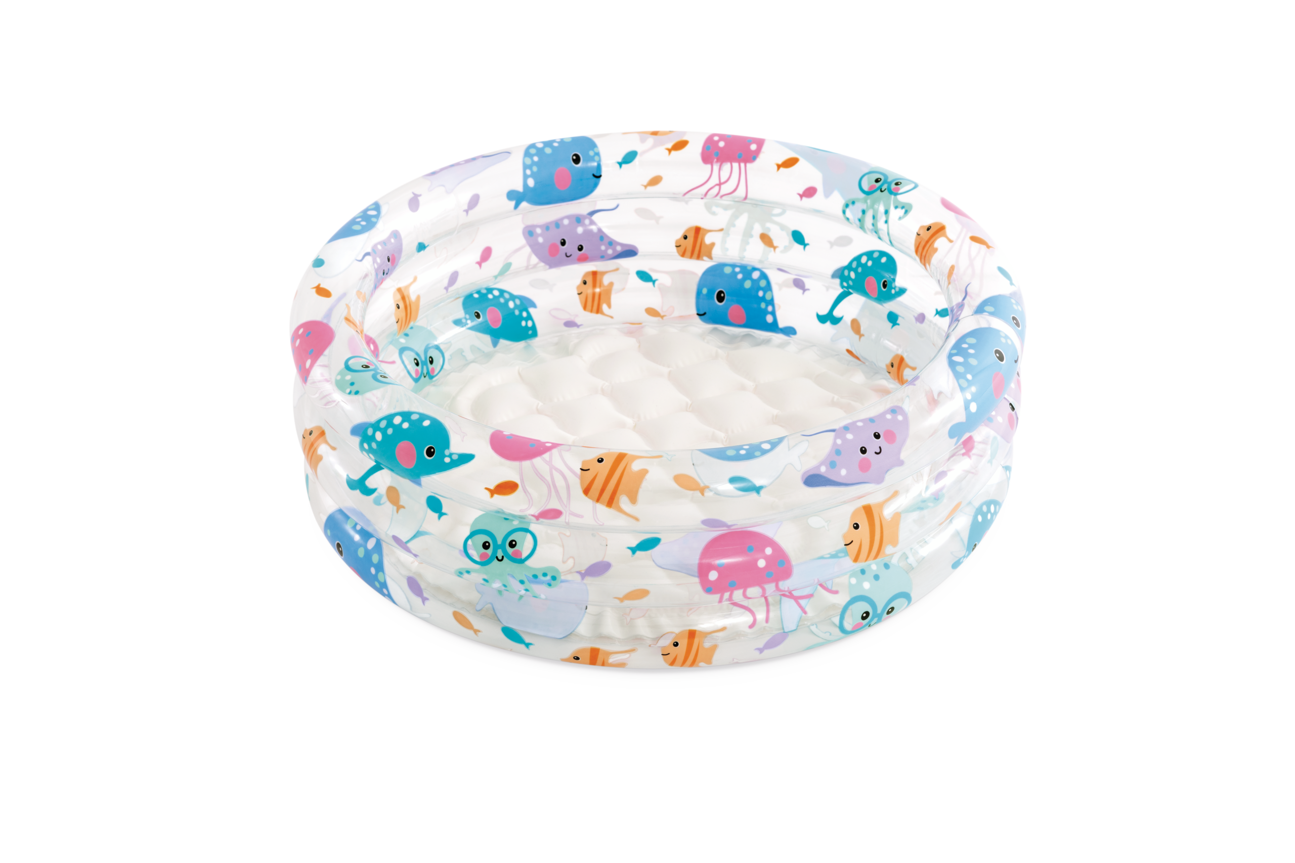 INTEX - Little Sea Pals 3-Ring Baby Pool, 61x22 cm (57106) v:1850982