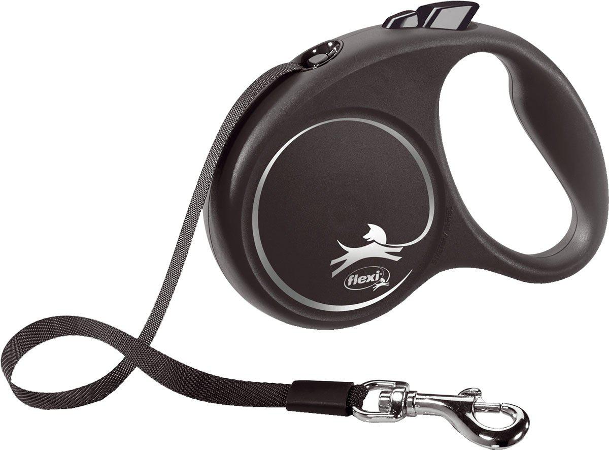 Flexi - Black Design - S - 5M Tape - Max 15Kg v:5808157