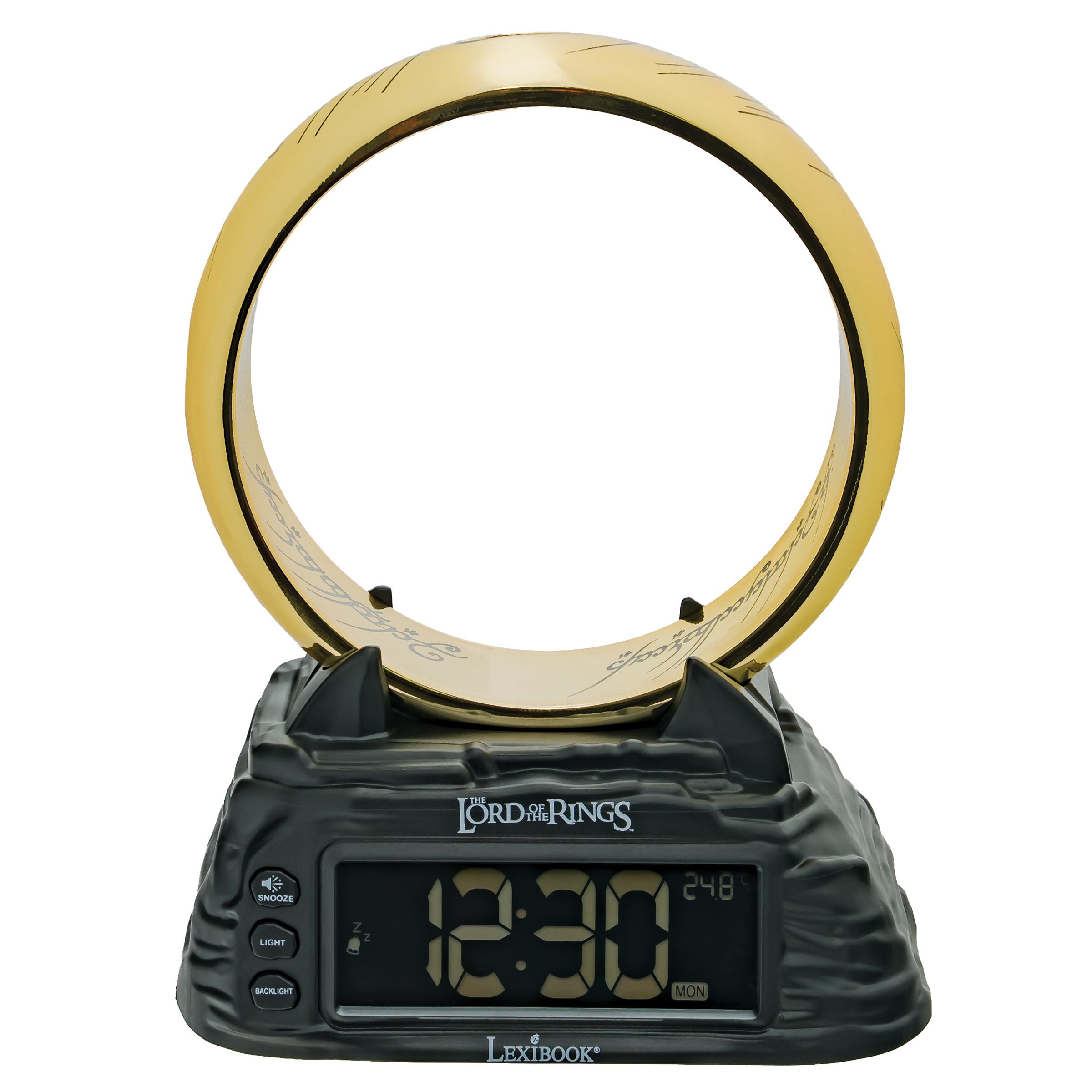 Lexibook – Lord Of The Ring Digital alarm clock with lighting ring (RL805LR) v:8399401 Lexibook – Lord Of The Ring Digital alarm clock with lighting ring (RL805LR) v:8399401
