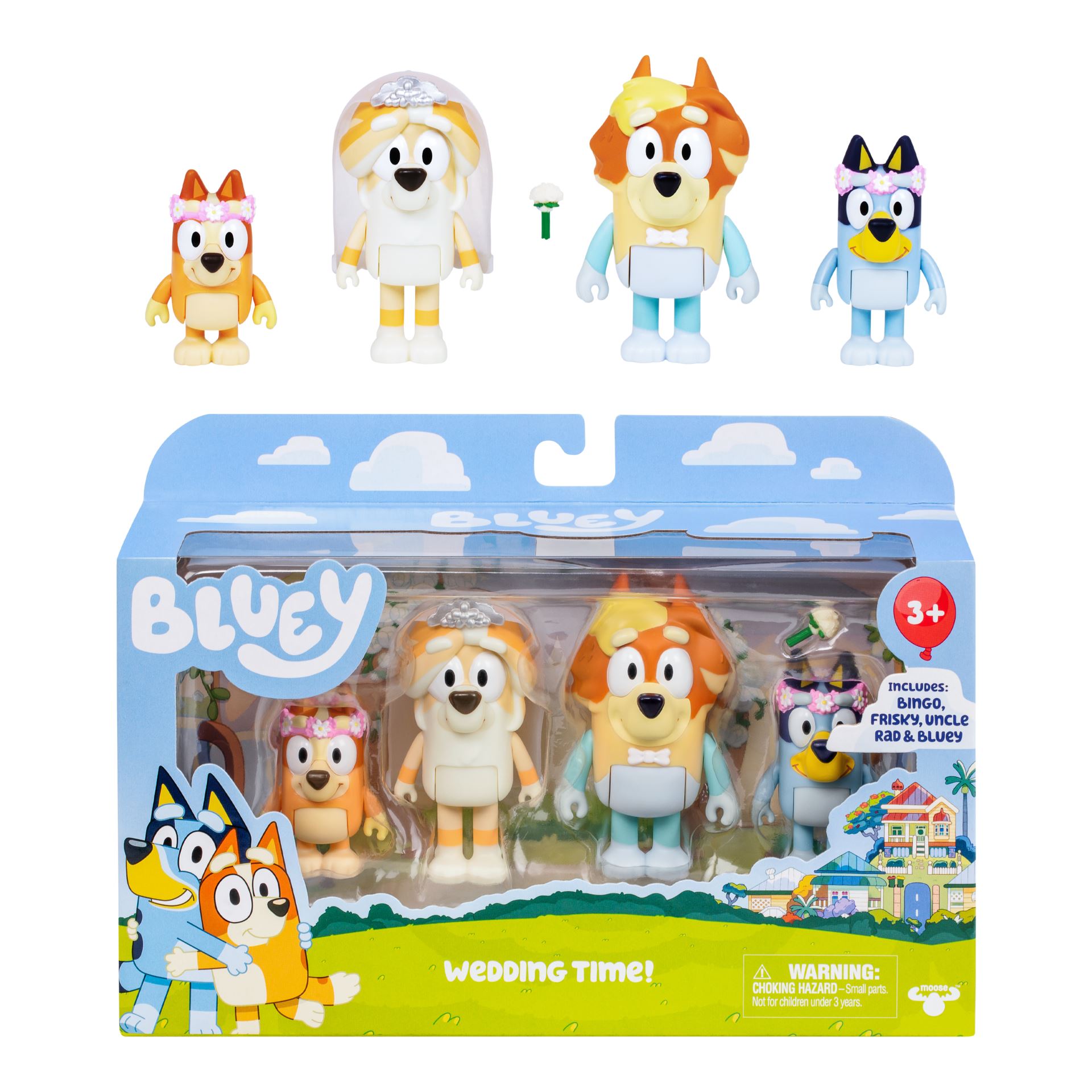 Bluey – Figure 4-pack – Wedding (90268) v:9374200