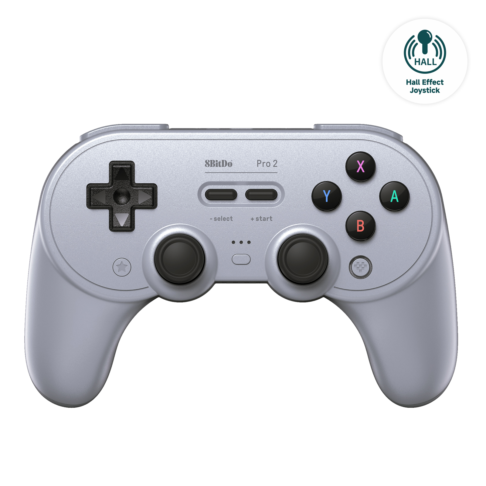 8BitDo PRO 2 Gamepad Hall Ed/Gray v:7122206 8BitDo PRO 2 Gamepad Hall Ed/Gray v:7122206