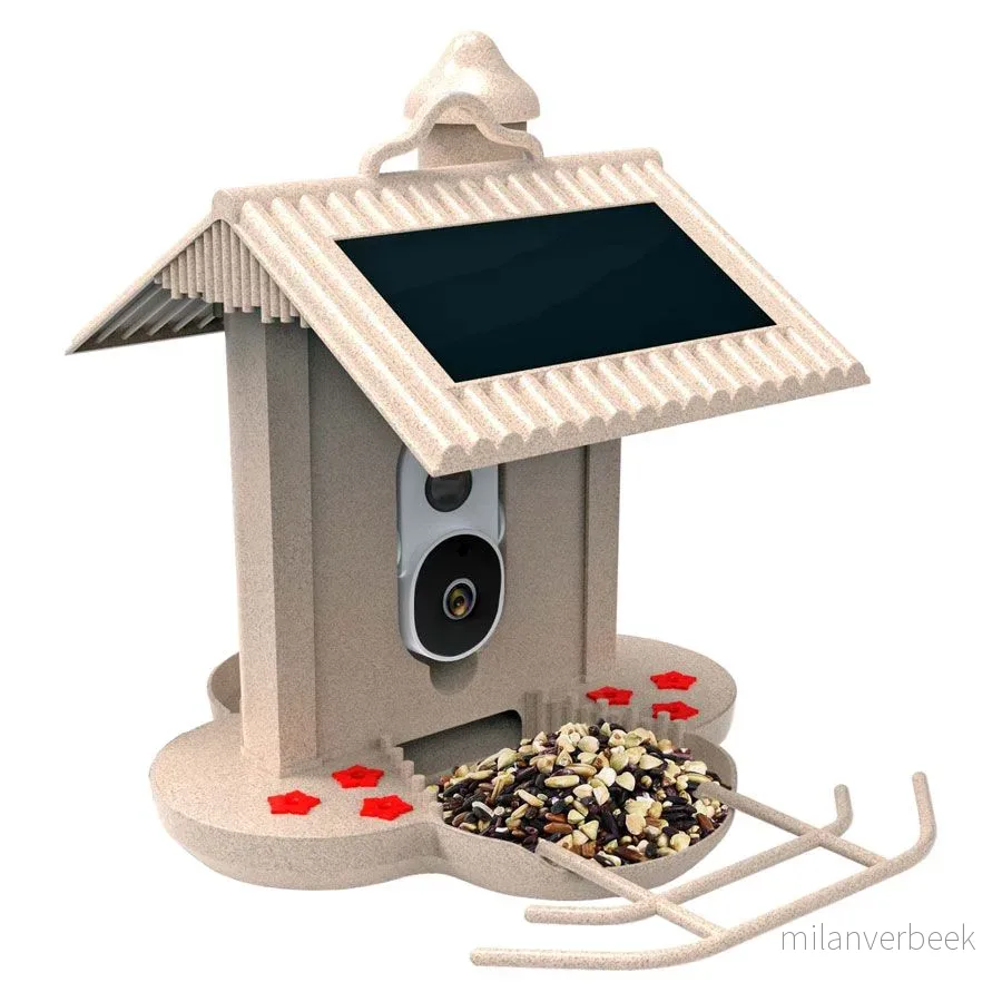 HiBird – Smart Bird Feeder with 1080HD camera, Wifi and AI recognition – (HB-5543) – Gratis frakt v:9613042