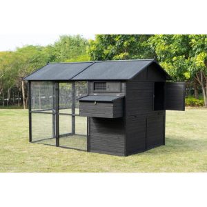 Nordic paws – chicken coop – 287 x195,7 x184,9cm – Gratis frakt v:8571428