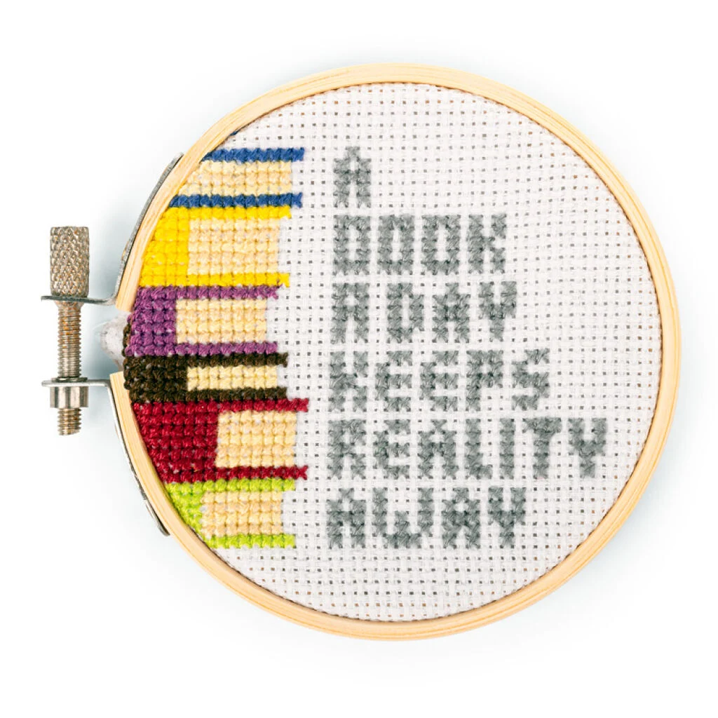 Kikkerland - Books Mini Cross Stitch Embroidery - (GG271) v:4743296