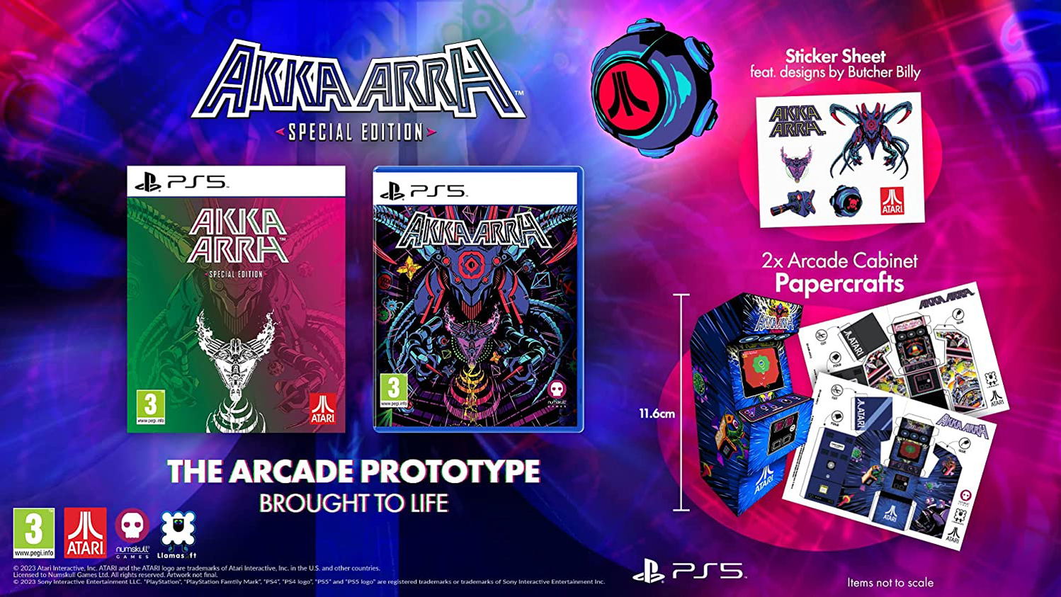 Akka Arrh (Collectors Edition) - PlayStation 5 - Engelsk - Collector's Edition v:3279536