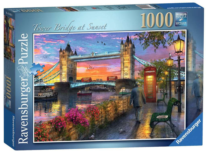 Ravensburger – Puzzle – Tower Bridge At Sunset 1000p (12000041) v:6479423 Ravensburger – Puzzle – Tower Bridge At Sunset 1000p (12000041) v:6479423