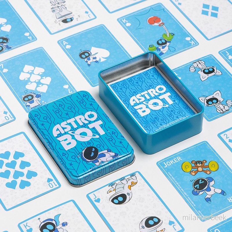 Astrobot Playing Cards in Tin v:1386319