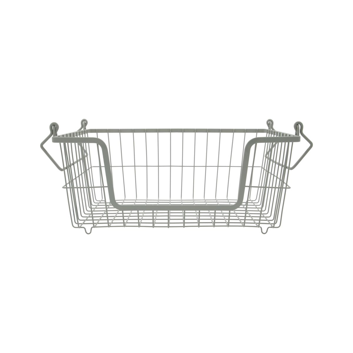 – Kurv, MKNico – Grå – l: 35 cm, w: 27 cm, h: 15 cm v:9791895 – Kurv, MKNico – Grå – l: 35 cm, w: 27 cm, h: 15 cm v:9791895