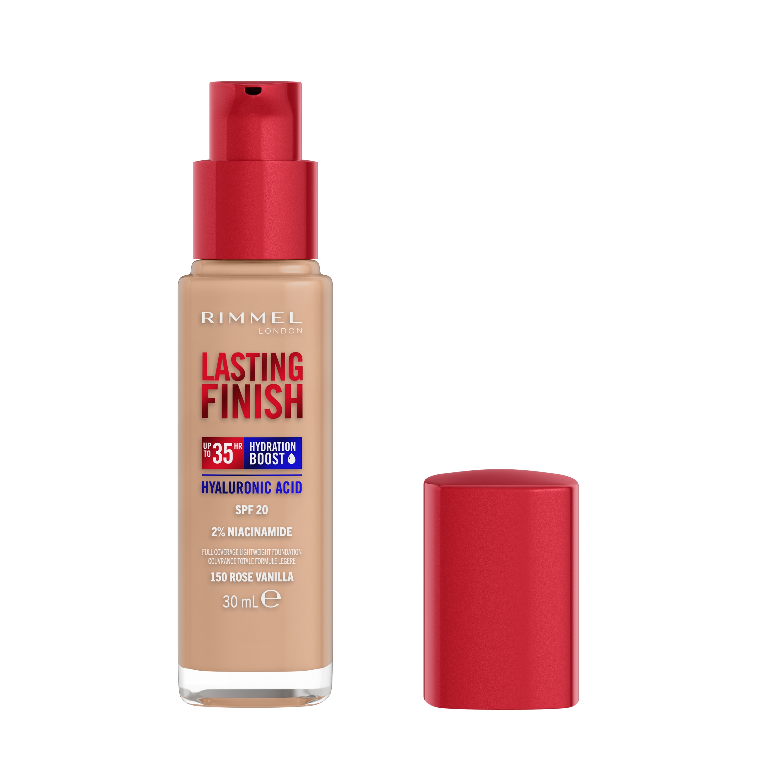Rimmel - Lasting Finish 35 Hour Foundation - 150 Rose Vanilla - 150 Rose Vanilla v:7643781