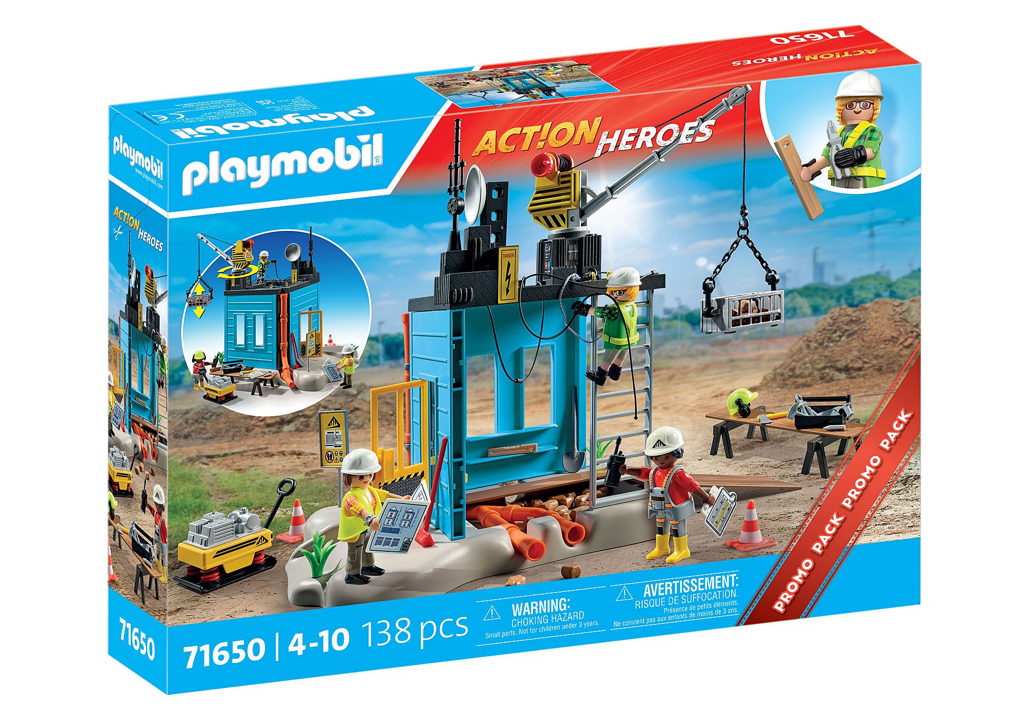 PLAYMOBIL - Construction site (71650) v:3231686