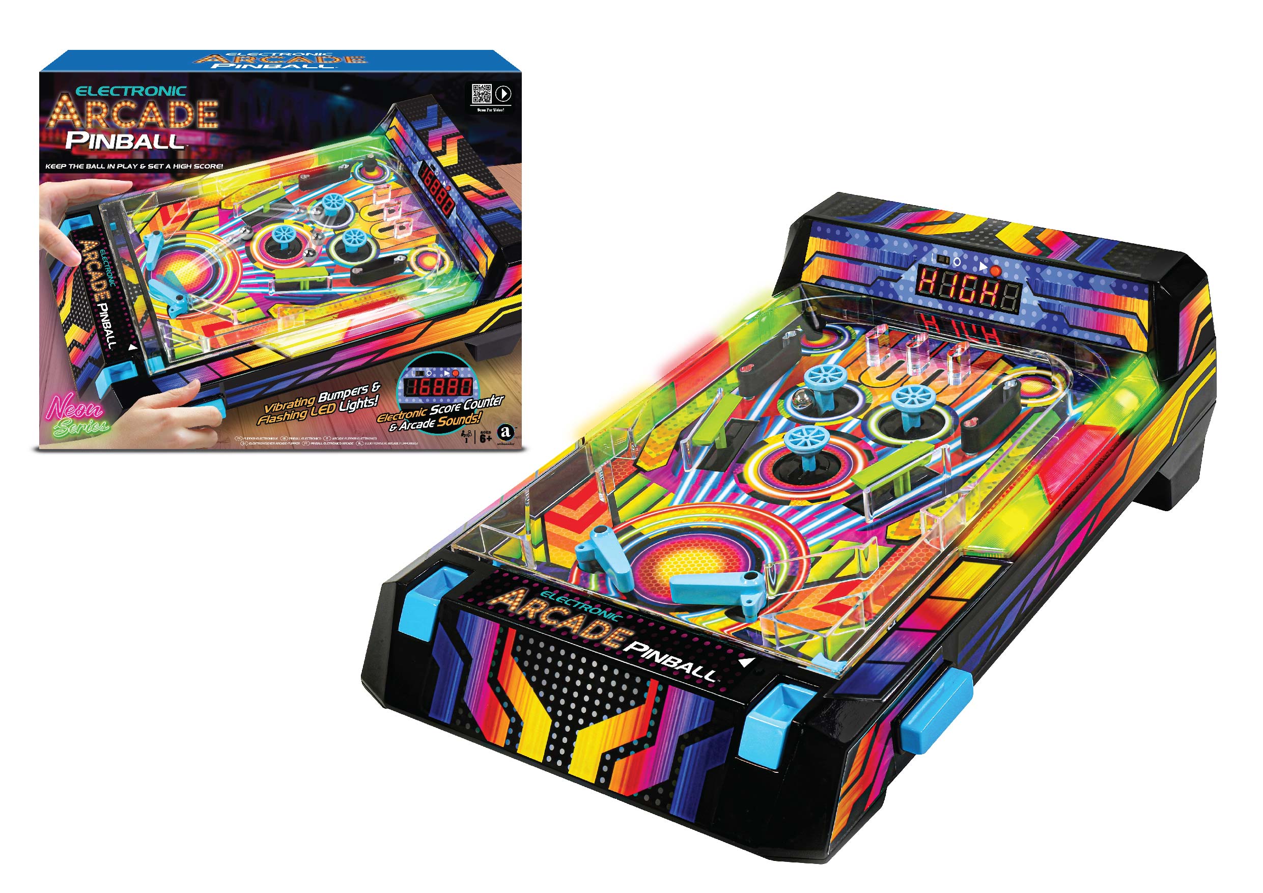 Electronic Arcade Pinball (GA2001) - Gratis frakt v:7133043