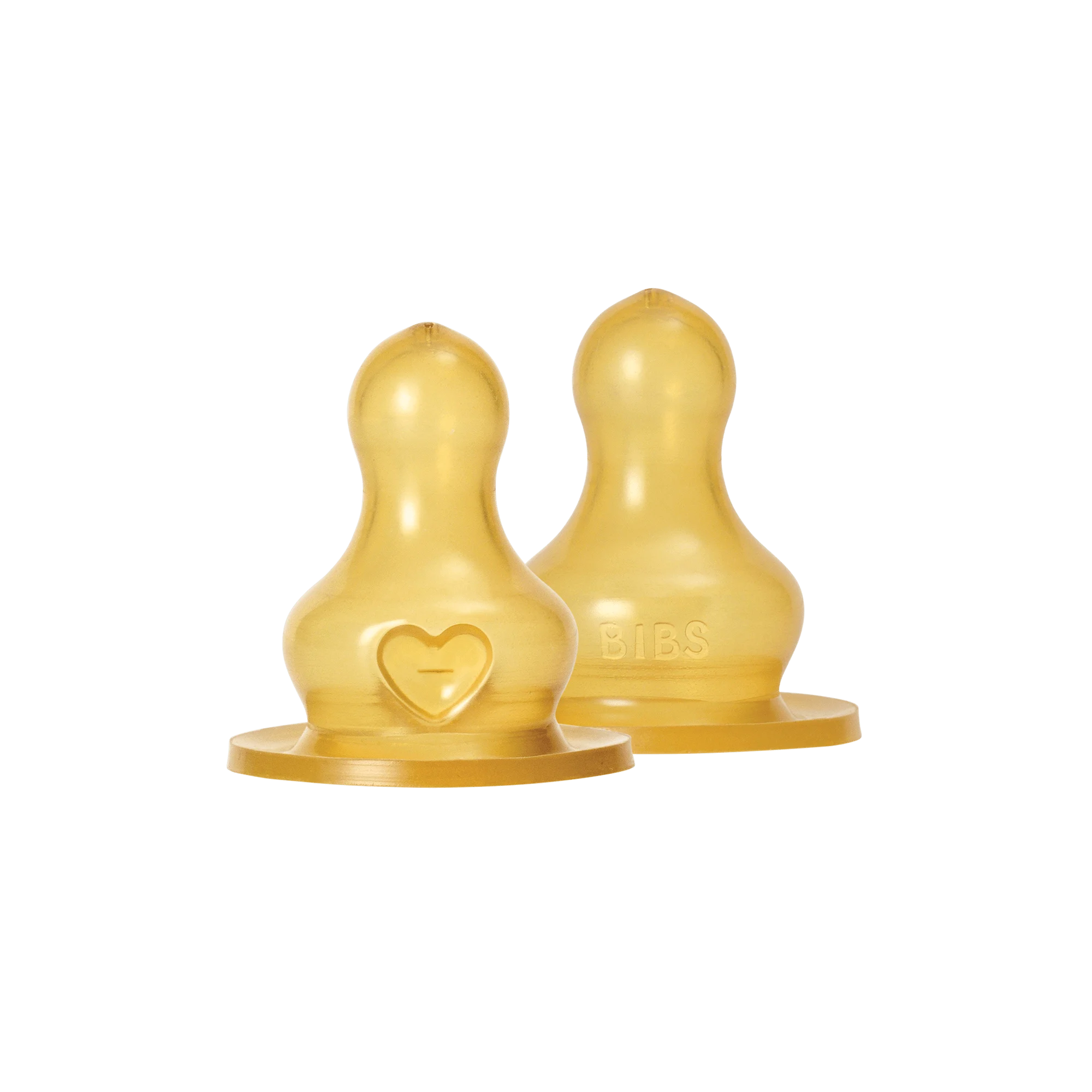 BIBS – Baby Bottle Nipple Round Latex 2 Pack – Fast Flow v:7127028