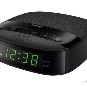 Philips – Radio Alarm Clock FM Digital TAR3205/12 – Svart v:8061082