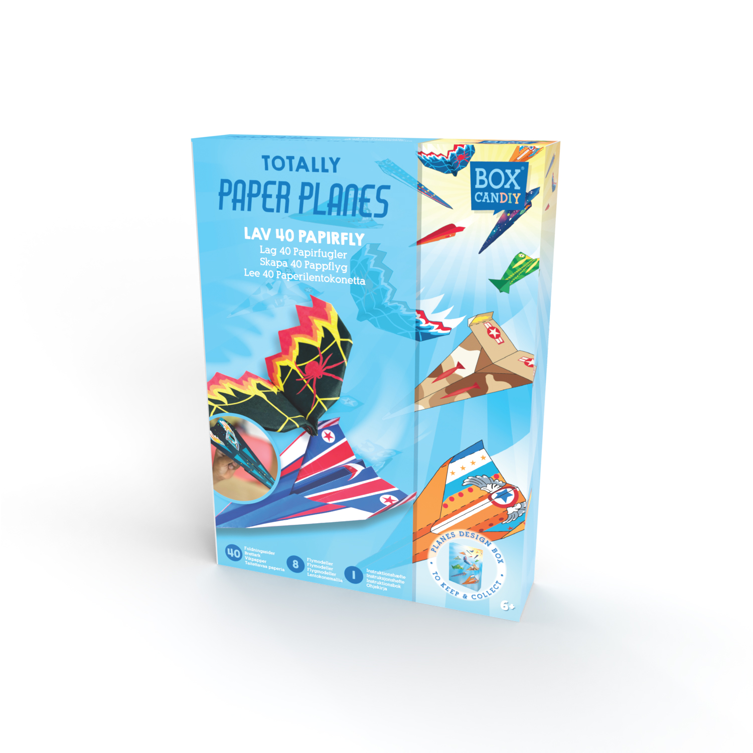 BOX CANDIY – Paper Airplanes Art – Totally Paper Planes – (BC-1915) v:9800840