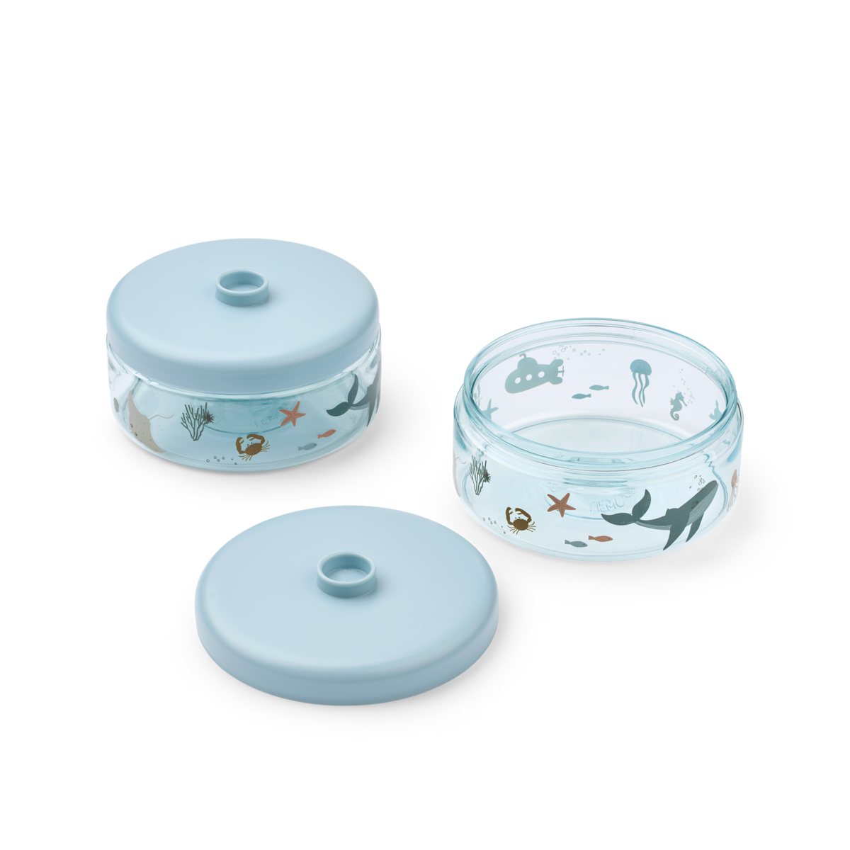 – Dominique Food Tritan Boxes – Sea creature / Sandy – 500 ml 2-Pack v:6397667