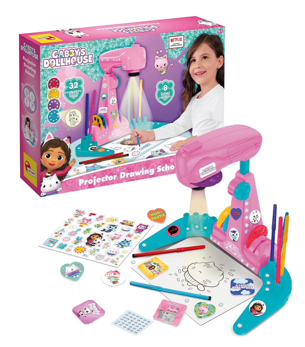 Gabby's Dollhouse - Projector Set (31489) - Gratis frakt v:4608032