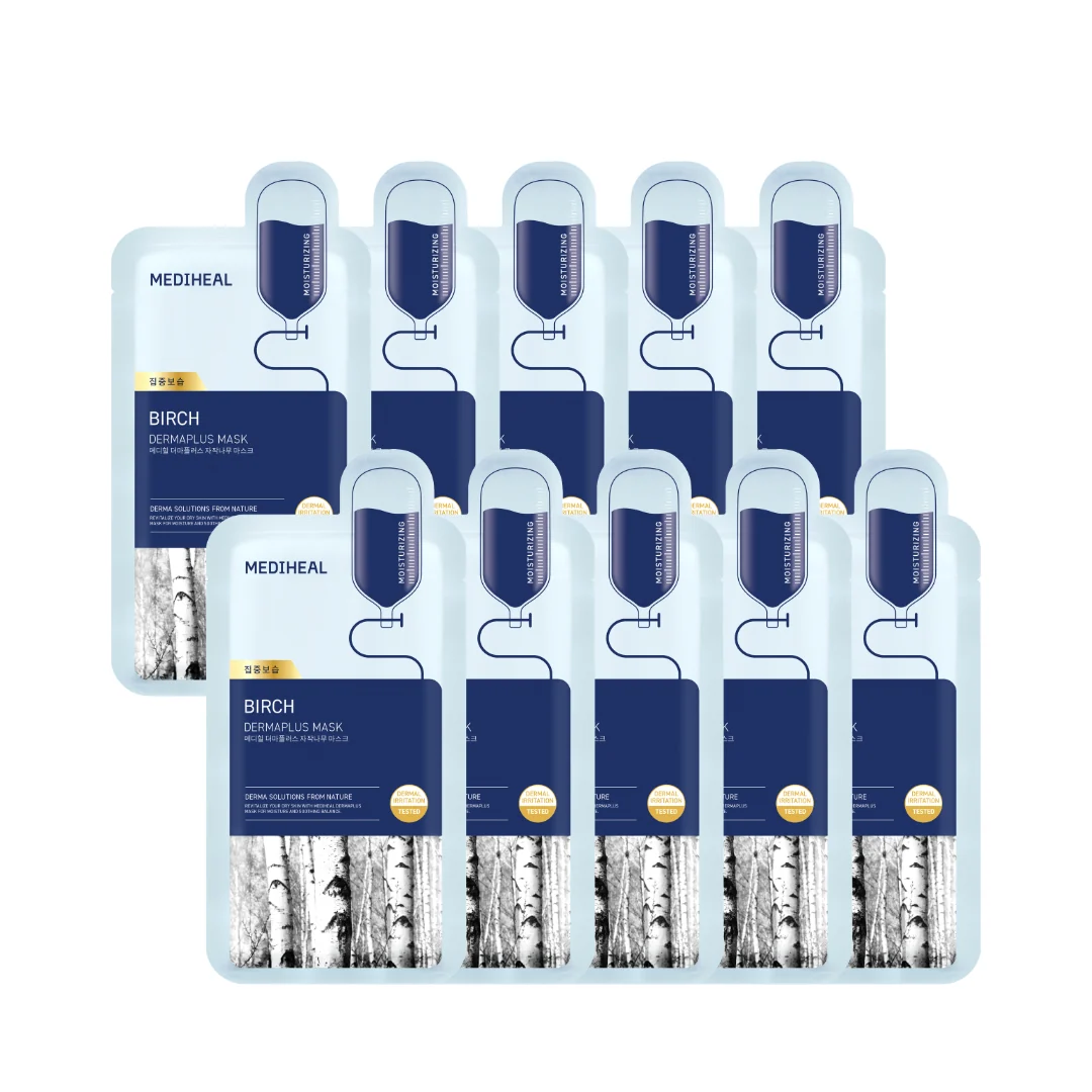 Mediheal - Dermaplus Birch Mask - 10 pcs v:6638199