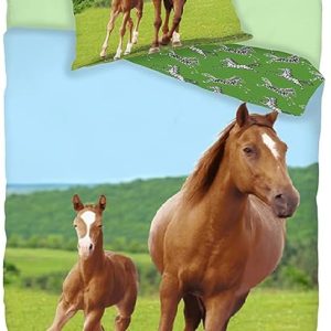 Bed Linen – Adult Size 140 x 200 cm – Horse with Foal (1000513) v:6406092 Bed Linen – Adult Size 140 x 200 cm – Horse with Foal (1000513) v:6406092