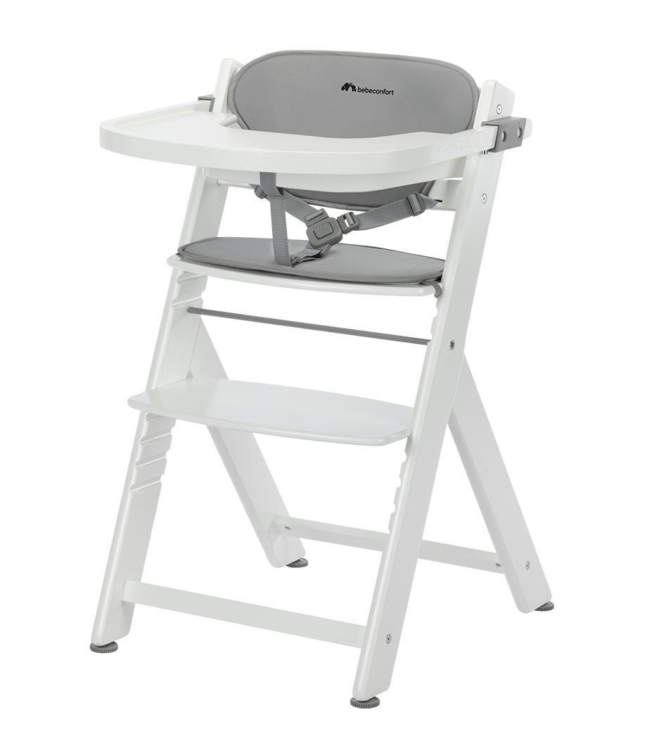 Bebeconfort - BBC Timba with Cushion2 - White/Grey - Gratis frakt v:8802643